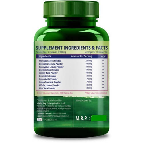 Himalayan Organics Plant Based Joint Support Vegetarian Capsules image 4