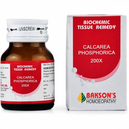 Bakson's Homeopathy Calcarea Phosphorica Biochemic Tablets image 10