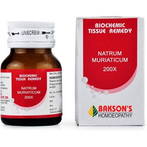 Bakson's Homeopathy Natrum Muriaticum Biochemic Tablets image 10