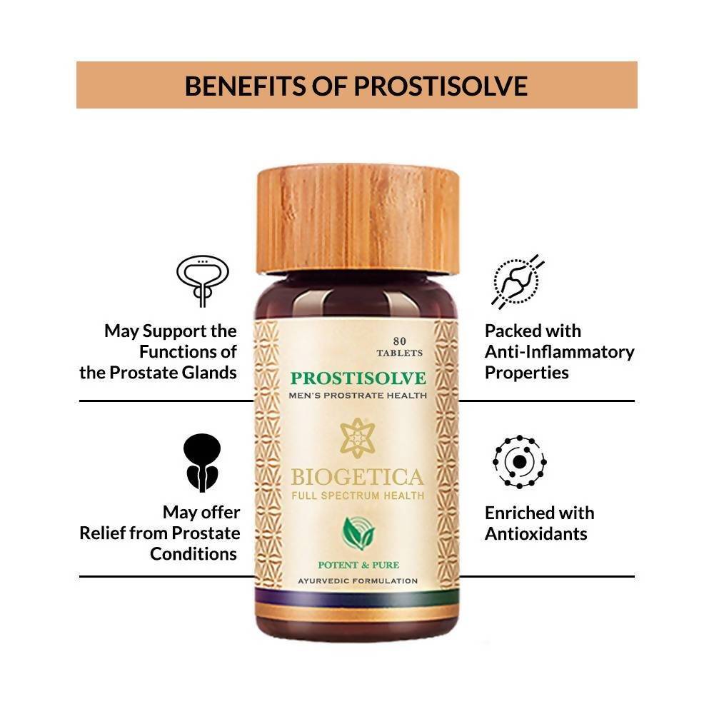 Biogetica Prostisolve- 80 Tablets image 2