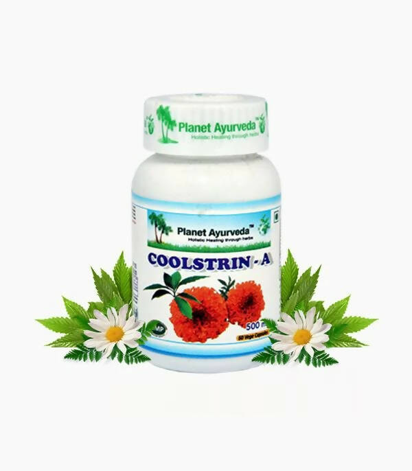 Planet Ayurveda Coolstrin A Capsules - 60 tabs image 2