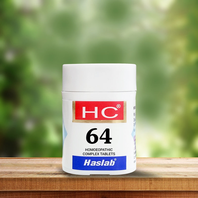 Haslab Homeopathy HC 64 Glonoine Tablet - 20 tabs
