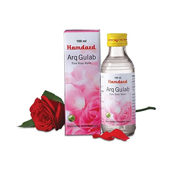 Hamdard Arq Gulab Pure Rose Water - 100 ml image 2