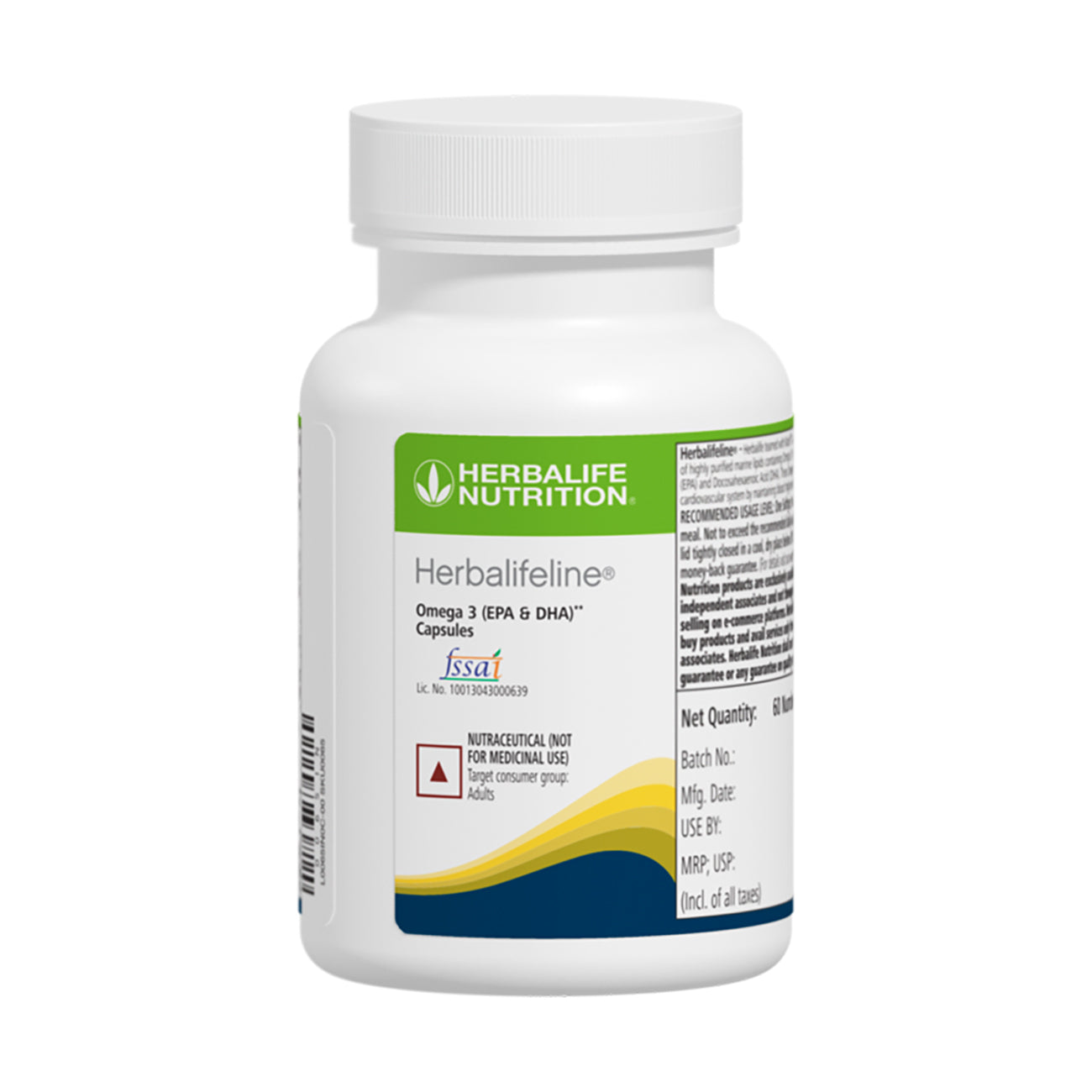 Herbalife Nutrition Herbalifeline with Omega 3 - 60 Caps