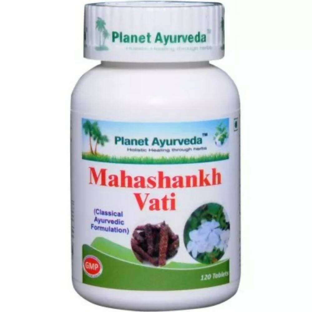 Planet Ayurveda Mahashankh Vati - 120 tabs image 2