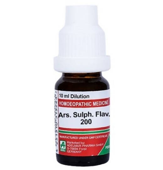 ADEL Homeopathy Ars Sulph Flav Dilution - 10 ml image 2