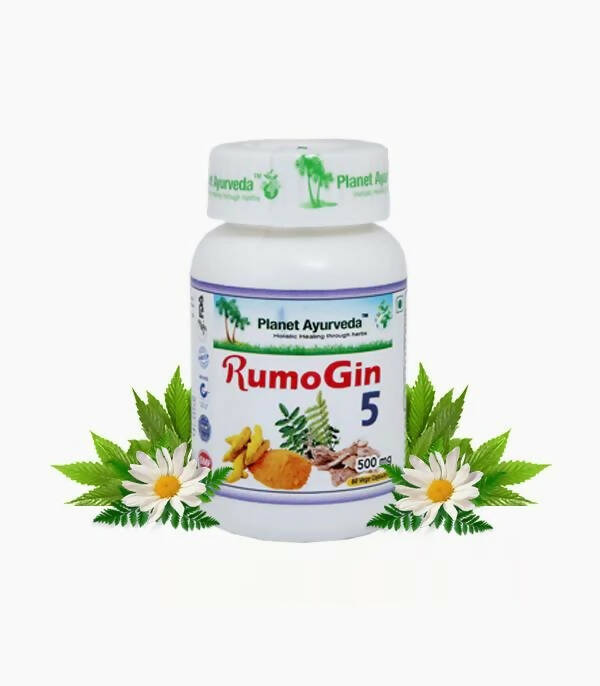 Planet Ayurveda Rumogin 5 Capsules - 60 tabs