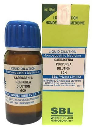 SBL Homeopathy Sarracenia Purpurea Dilution image 2