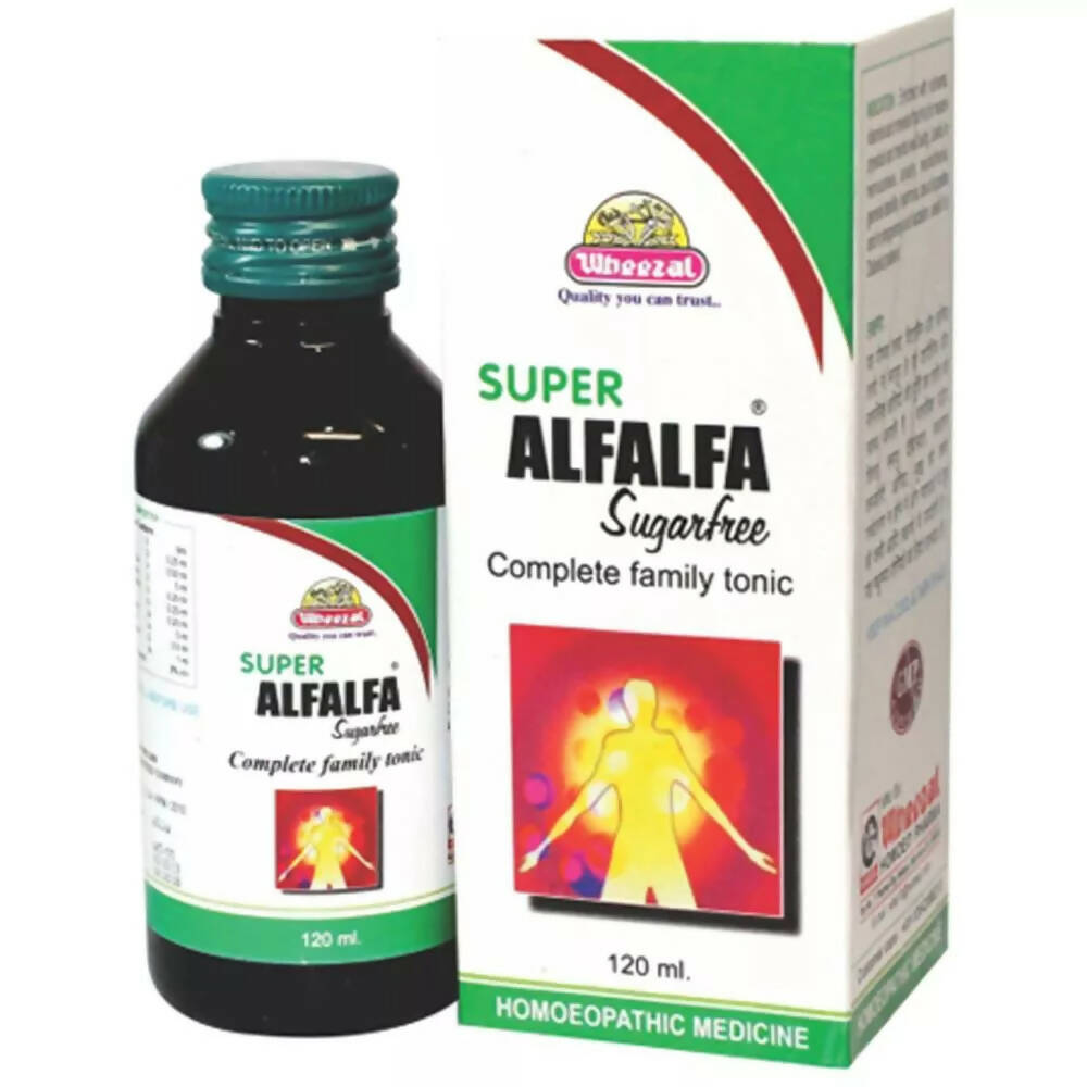 Wheezal Homeopathy Super Alfalfa Sugar Free Tonic image 3