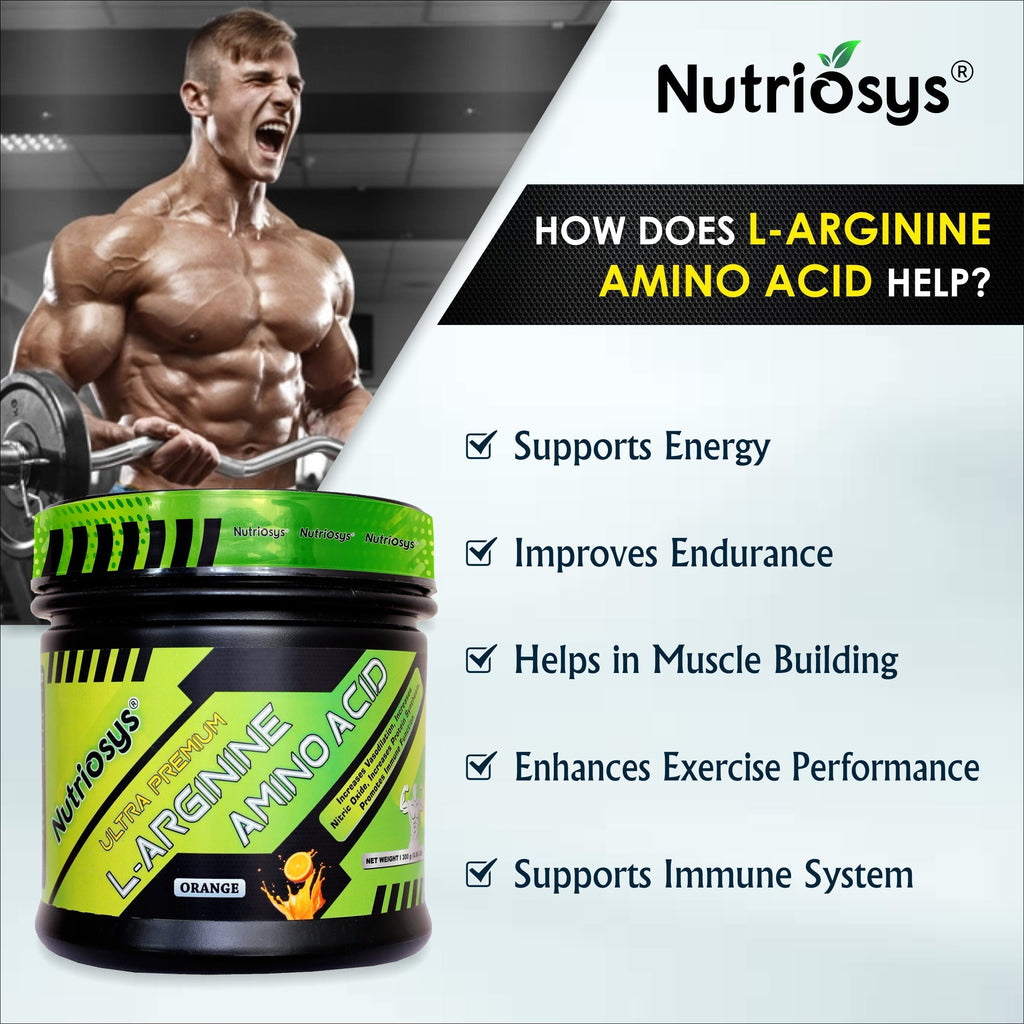 Nutriosys L Arginine Powder - 300 gms image 4