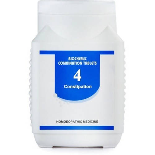 Bakson's Homeopathy Biochemic Combination 4 Tablets image 2