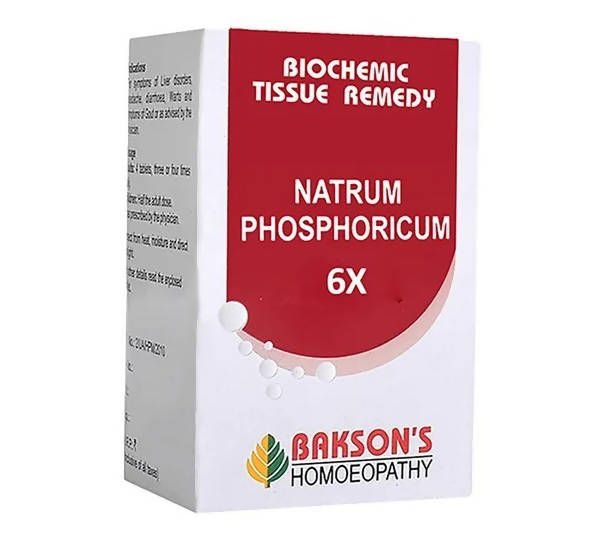 Bakson's Homeopathy Natrum Phosphoricum Biochemic Tablets image 2