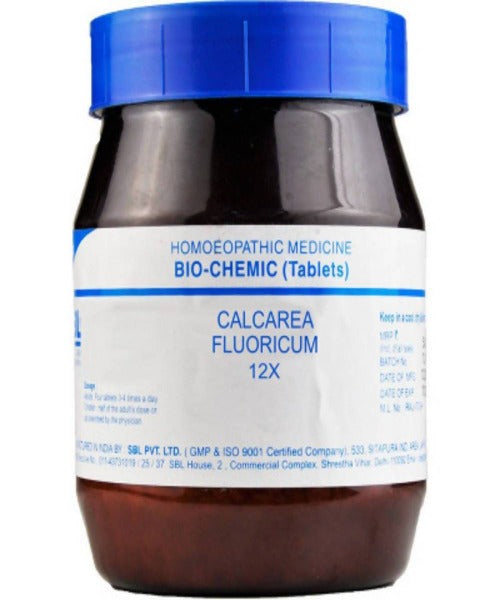 SBL Homeopathy Calcarea Fluorica Biochemic Tablet image 6