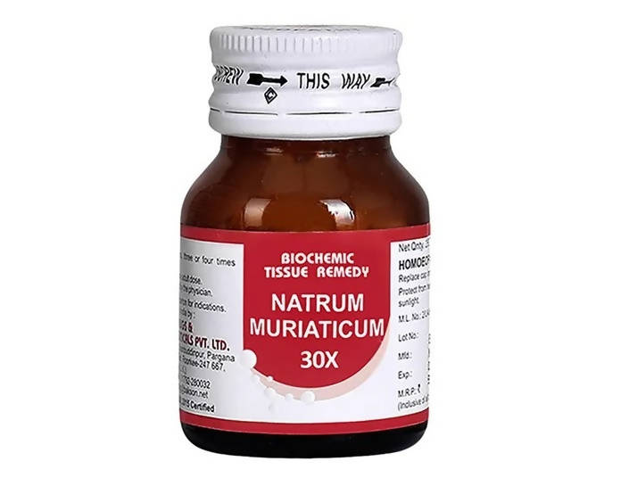Bakson's Homeopathy Natrum Muriaticum Biochemic Tablets image 4