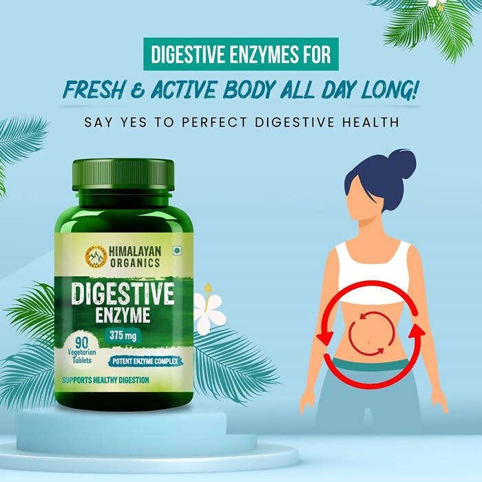 Himalayan Organics Digestive Enzyme - 90 tabs image 3