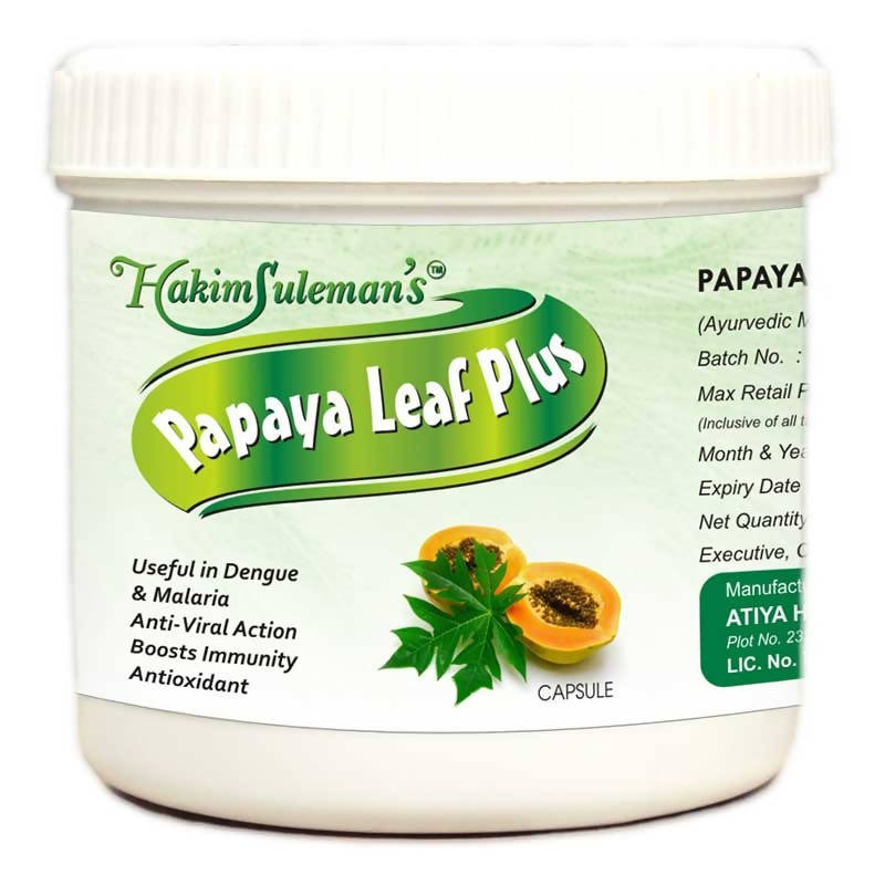 Hakim Suleman's Papaya Leaf Plus Capsules image 2