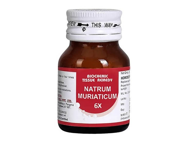 Bakson's Homeopathy Natrum Muriaticum Biochemic Tablets image 2