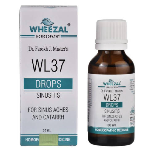 Wheezal Homeopathy WL-37 Sinusitis Drops image 2
