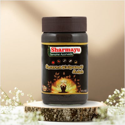 Sharmayu Ayurveda Swarn Kalpamrit Avleha image 3