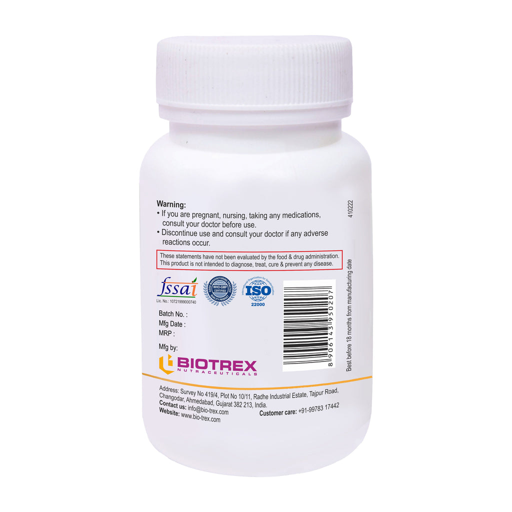 Biotrex Resveratol Gymnema - 60 tabs image 3