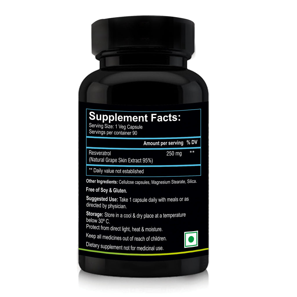 Nutriosys Resveratrol 500mg - 90 tabs image 2