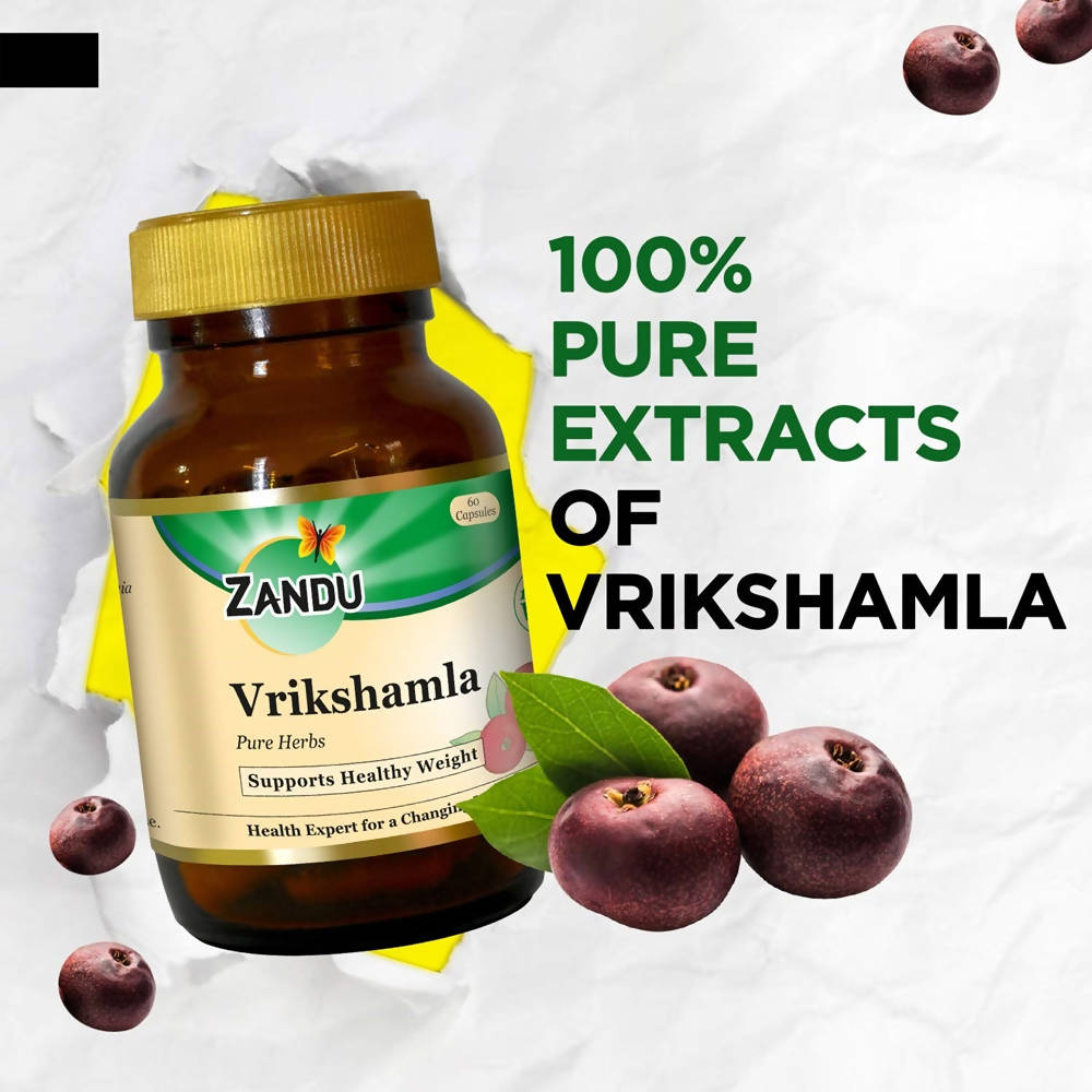 Zandu Vrikshamla Pure Herbs Capsules - 60 Caps image 6