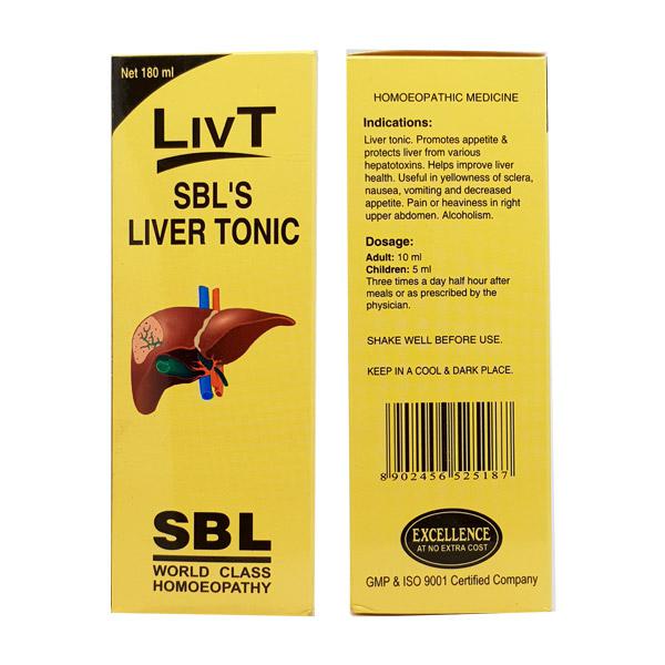 SBL Homeopathy Liv T Liver Tonic image 4