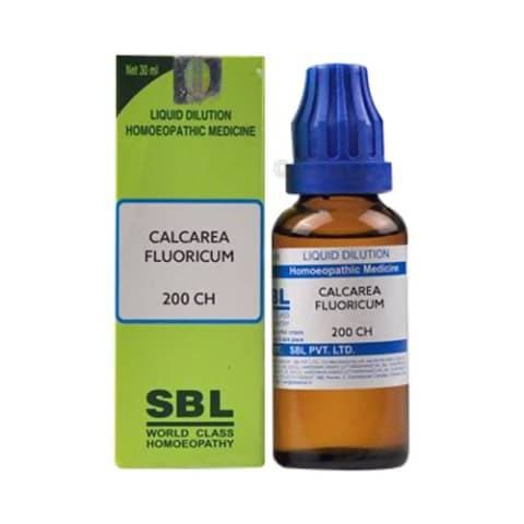 SBL Homeopathy Calcarea Fluoricum Dilution image 2