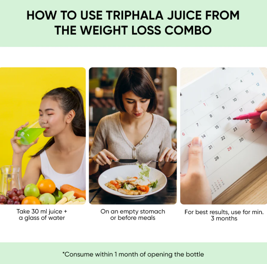 Dr. Vaidya's Triphala Juice + 2 Herboslim image 5