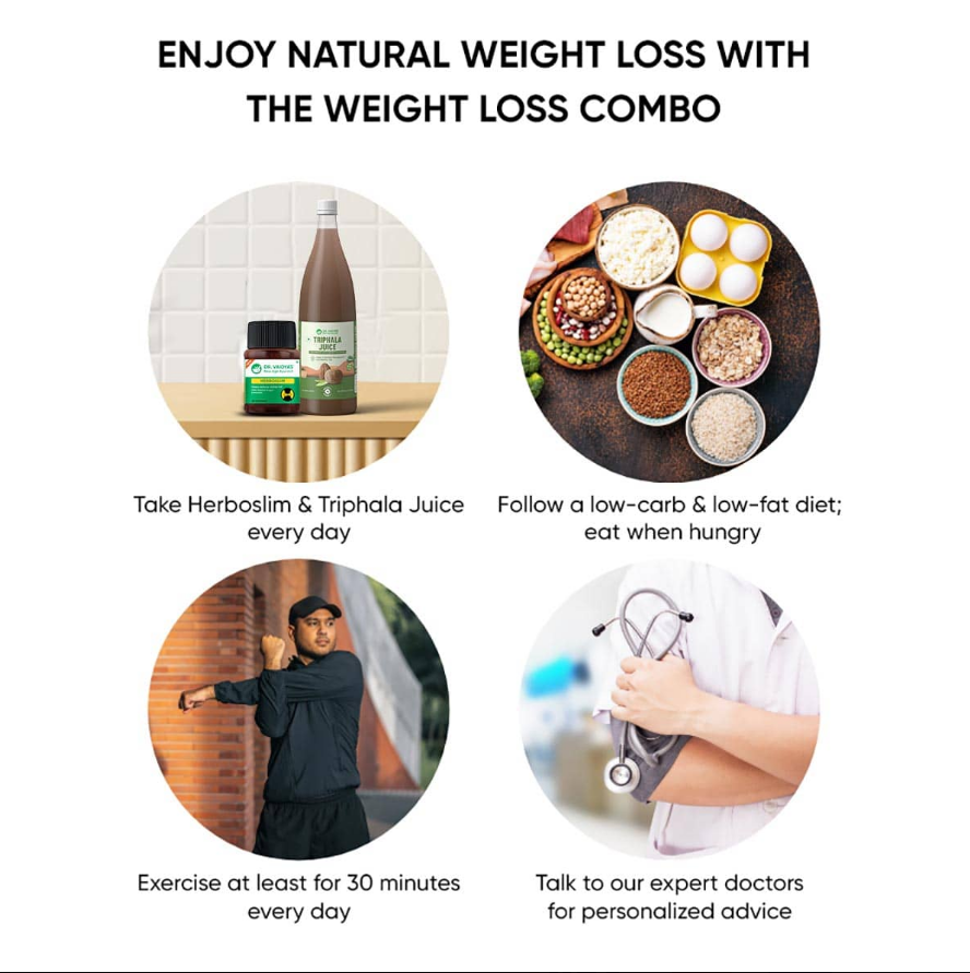 Dr. Vaidya's Triphala Juice + 2 Herboslim image 7