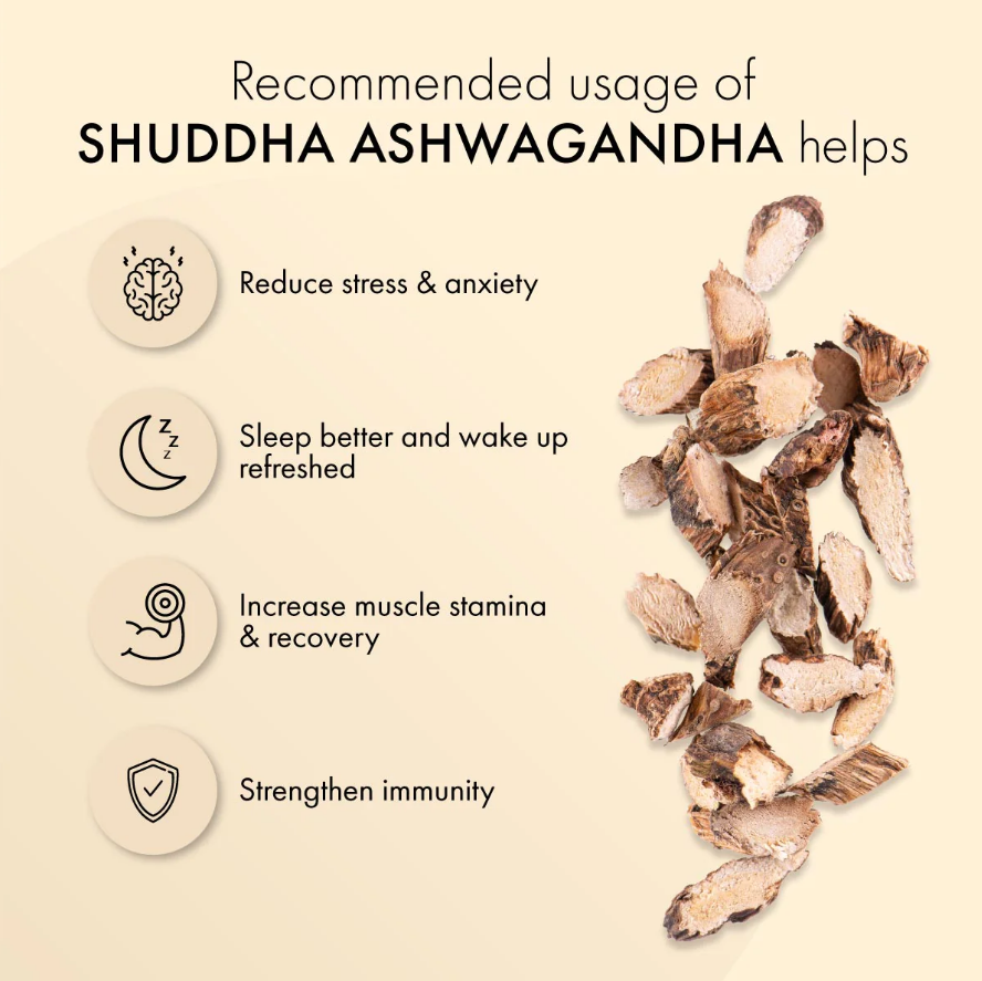 Dr. Vaidya's Shuddha Ashwagandha - 60 Tab image 3