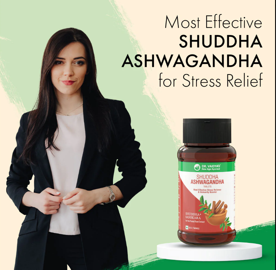 Dr. Vaidya's Shuddha Ashwagandha - 60 Tab image 4