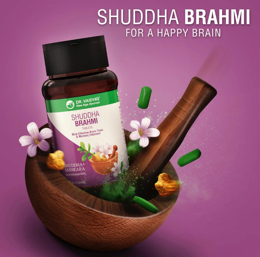 DR. Vaidya's Shuddha Brahmi 60 Cap image 9