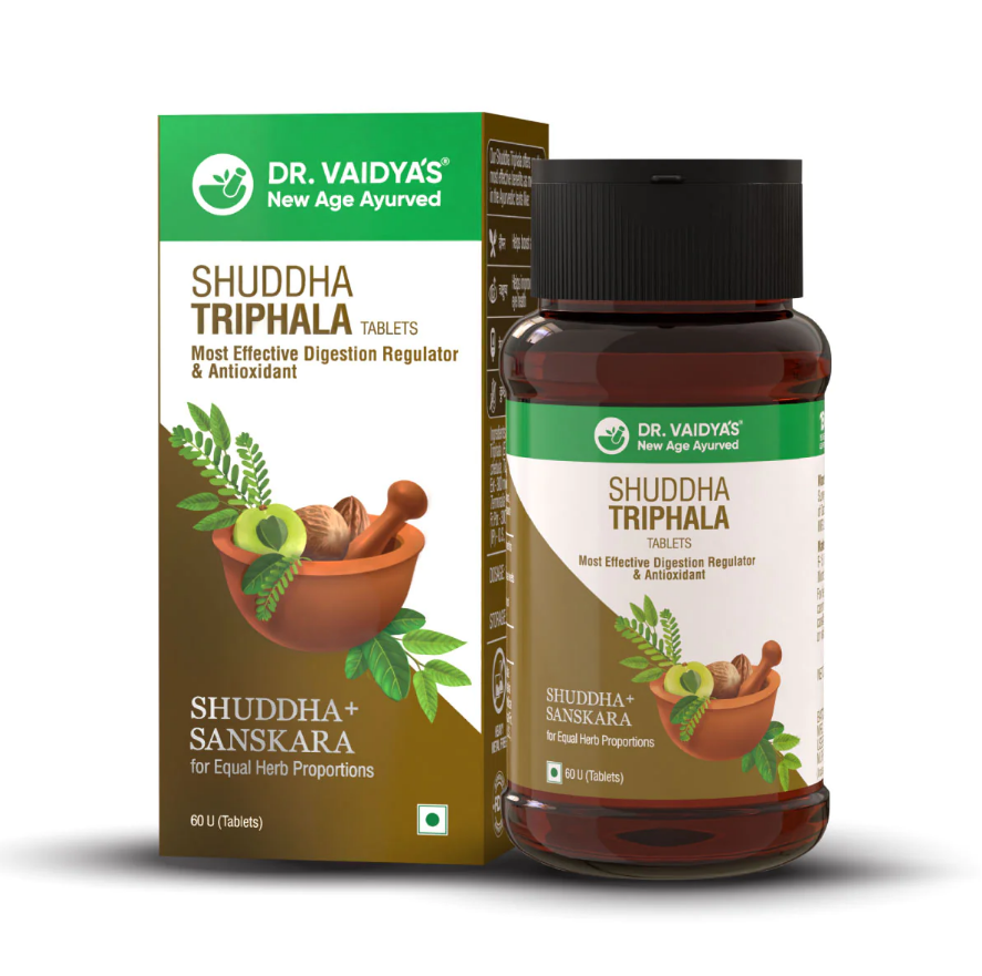 Dr. Vaidya's Shuddha Triphala - 60 Cap image 2
