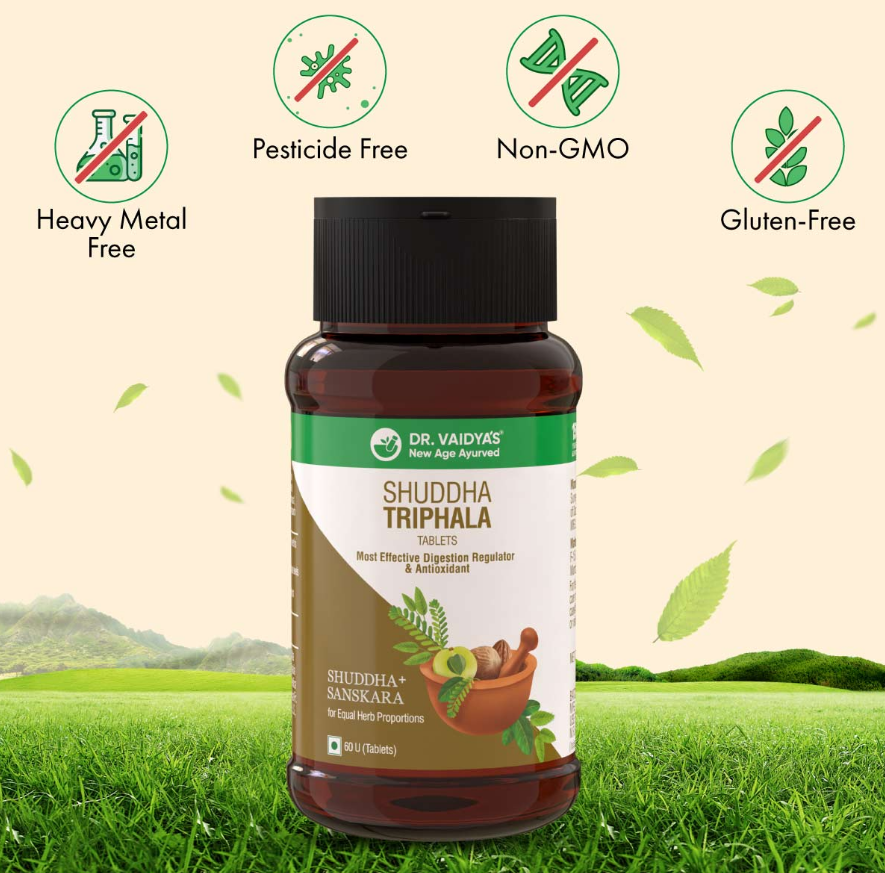 Dr. Vaidya's Shuddha Triphala - 60 Cap image 8