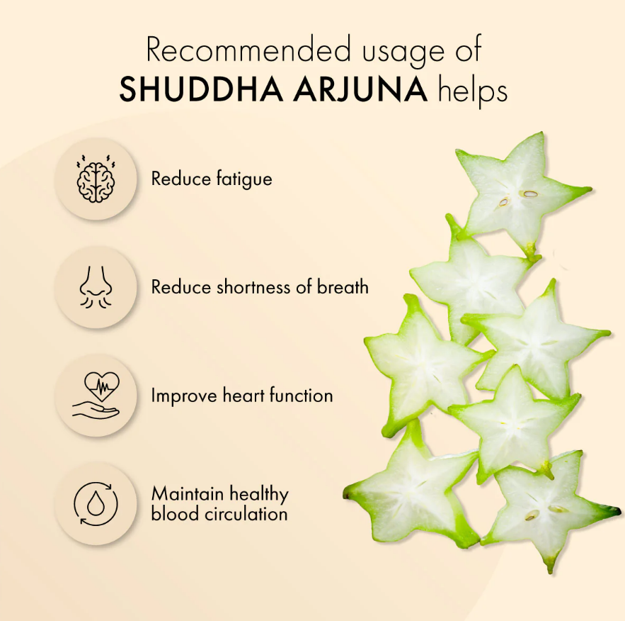 Dr. Vaidya's Shuddha Arjuna - 60 Cap image 3