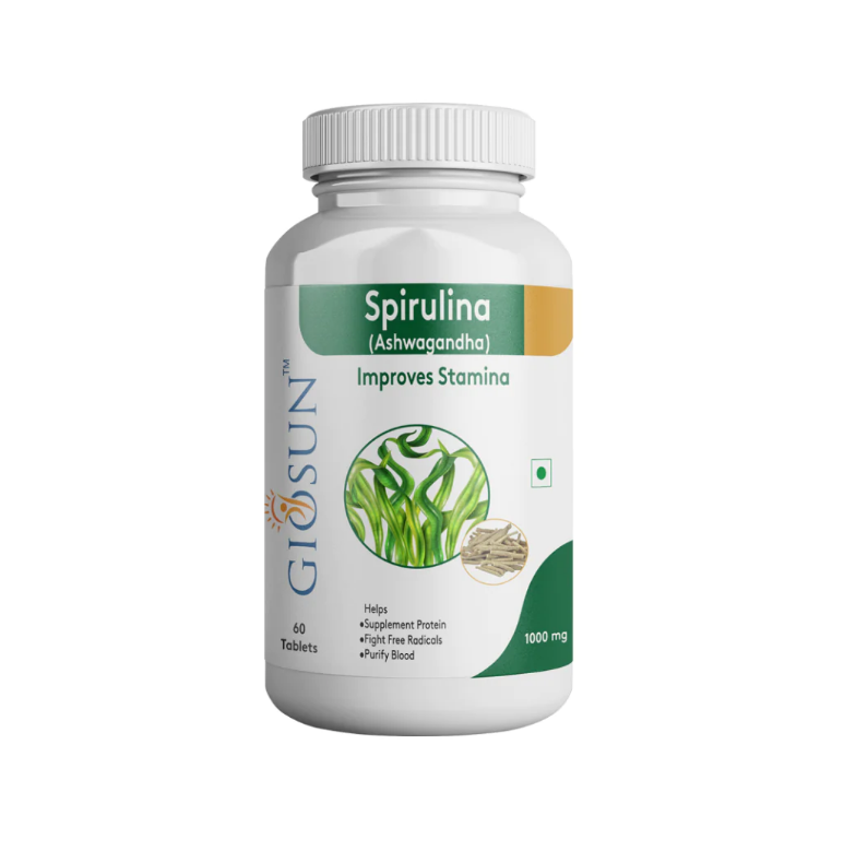 Giosun Spirulina with Ashwagandha - 60 Cap image 2