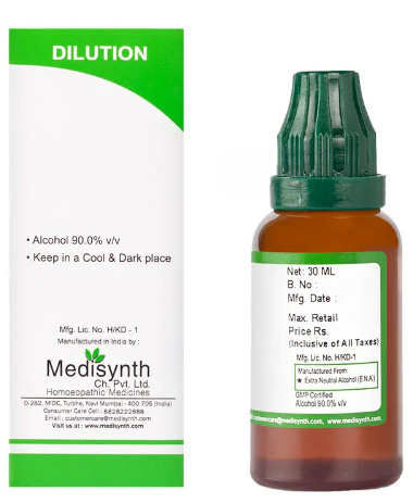 Medisynth Thuja Occidentalis Dilution 30 - 30ml image 2