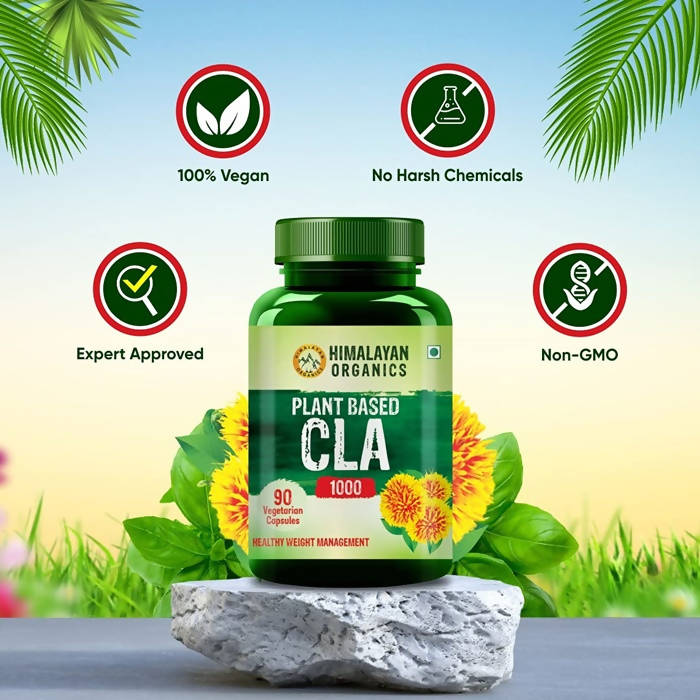 Himalayan Organics Plant Based CLA 1000 Capsules - 90 caps image 7