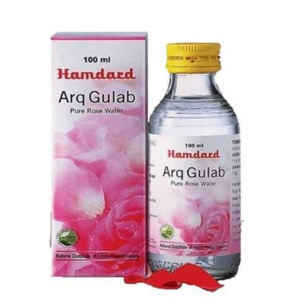 Hamdard Arq Gulab Pure Rose Water - 100 ml image 3