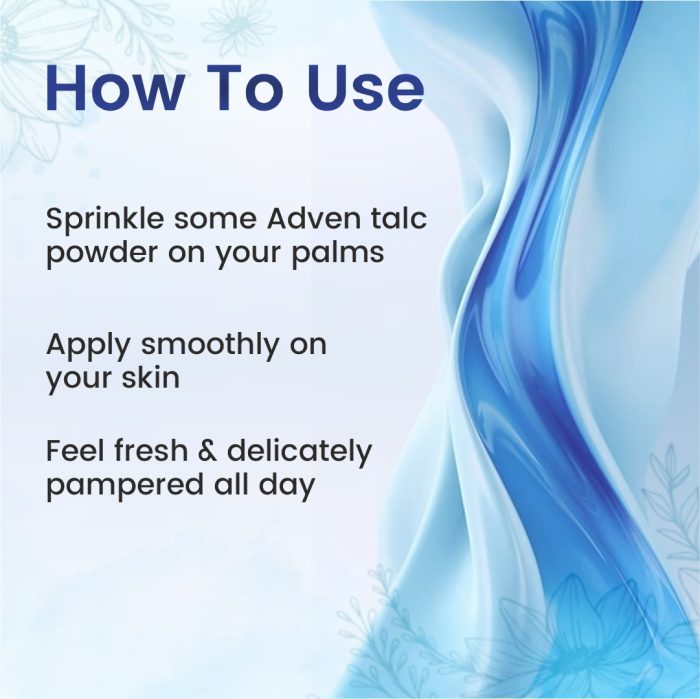 Adven Homoeoderm Talcum Powder - 100 gms image 5