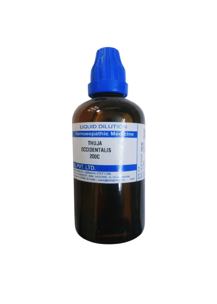 SBL Homeopathy Thuja Occidentalis Dilution image 4