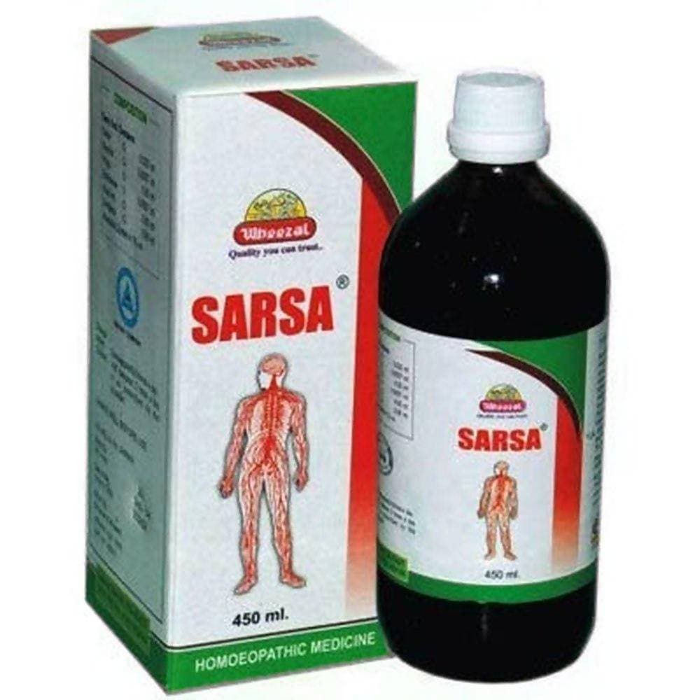 Wheezal Homeopathy Sarsa Syrup image 2