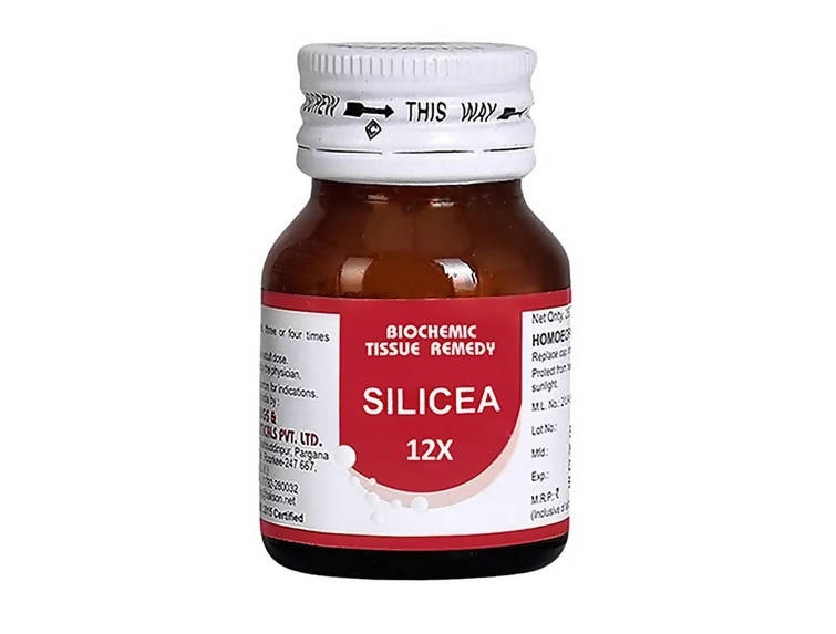 Bakson's Homeopathy Silicea Biochemic Tablets image 3