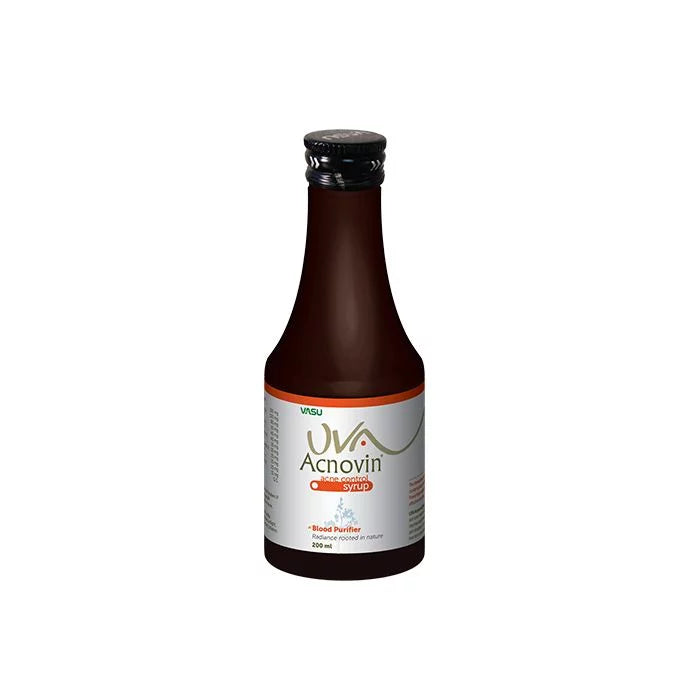 Vasu UVA Acnovin Active Syrup - 200 ml (Pack of 2)