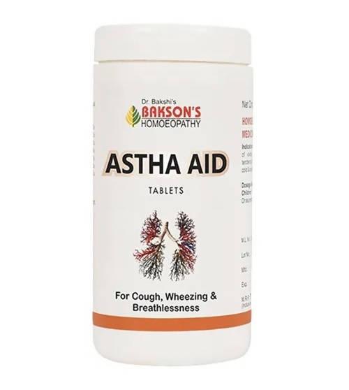 Bakson's Homeopathy Astha Aid Tablets image 3