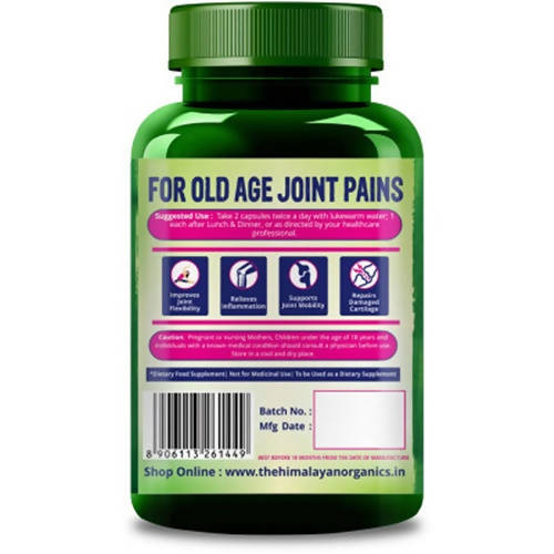 Himalayan Organics Plant Based Joint Support Vegetarian Capsules image 3
