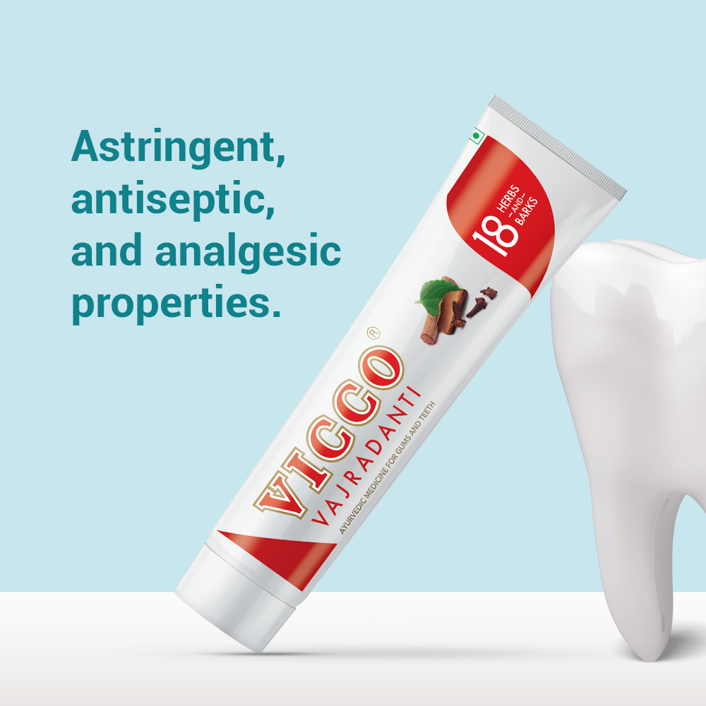 Vicco Vajradanti Paste - 200 gms image 3
