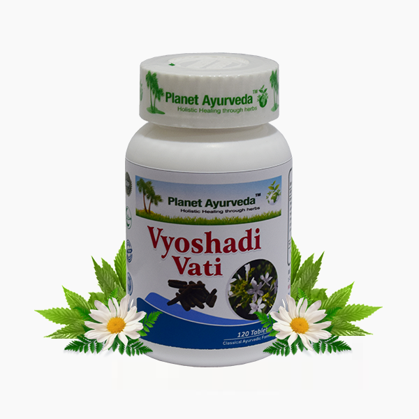 Planet Ayurveda Vyoshadi Vati - 120 tabs