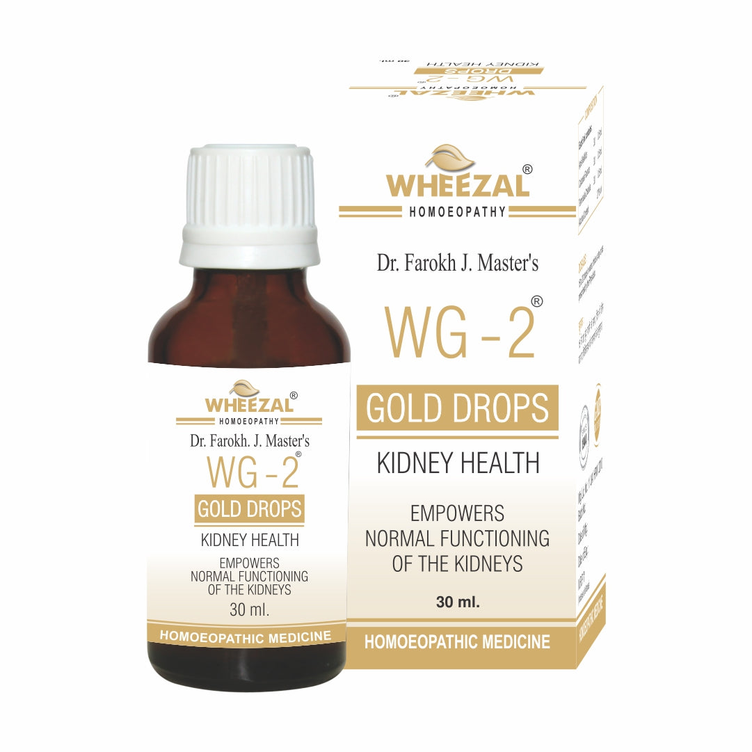 Wheezal Homeopathy WG-2 Gold Drops - 30 ml